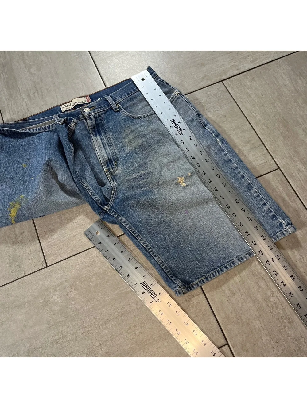Vintage Levi's Loose Straight Denim Shorts W36